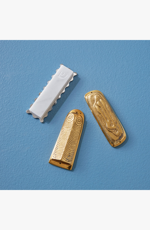Jonathan Adler Ripple Mezuzah In White