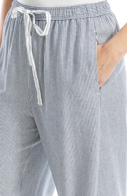 Max Studio Stripe Drawstring Pants