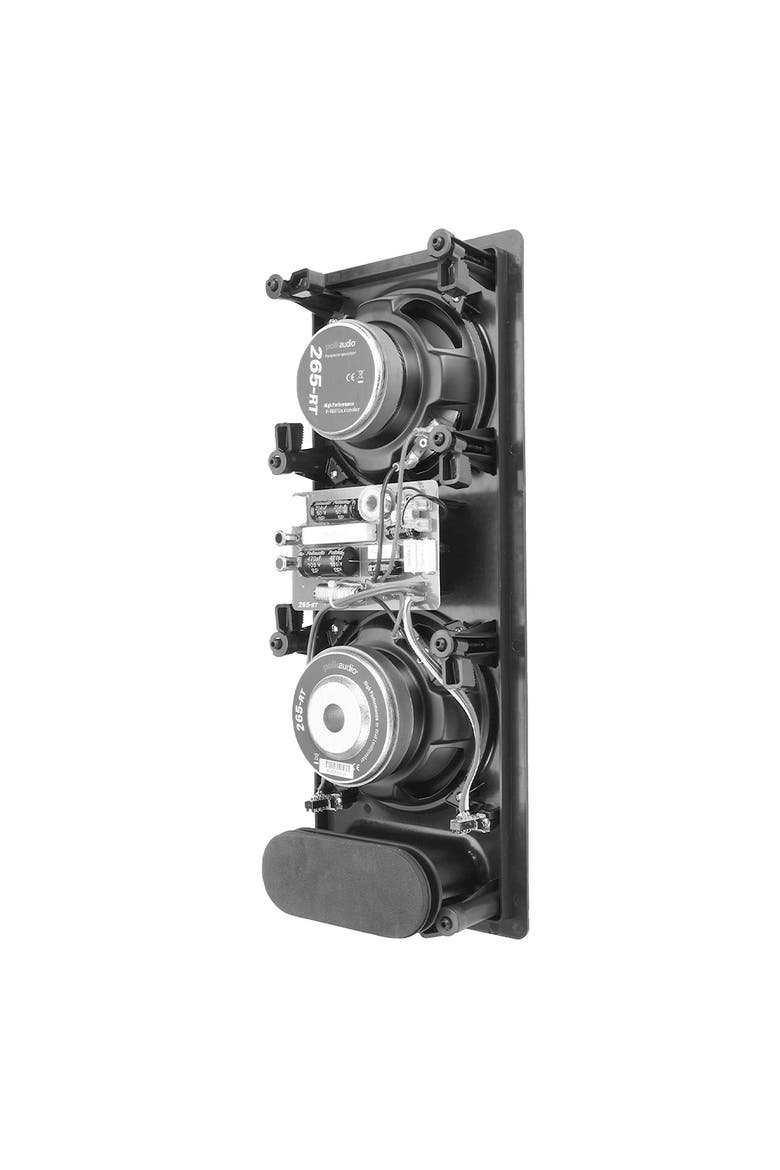 265-RT Vanishing In-Wall 3-Way Speaker - Each, Alternate, color, White