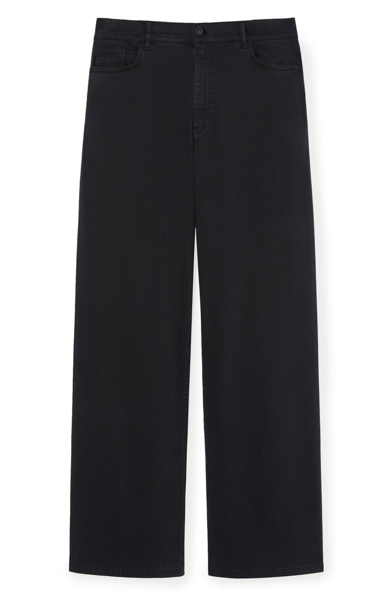 Marina Rinaldi Straight Leg Jeans, Alternate, color, Black