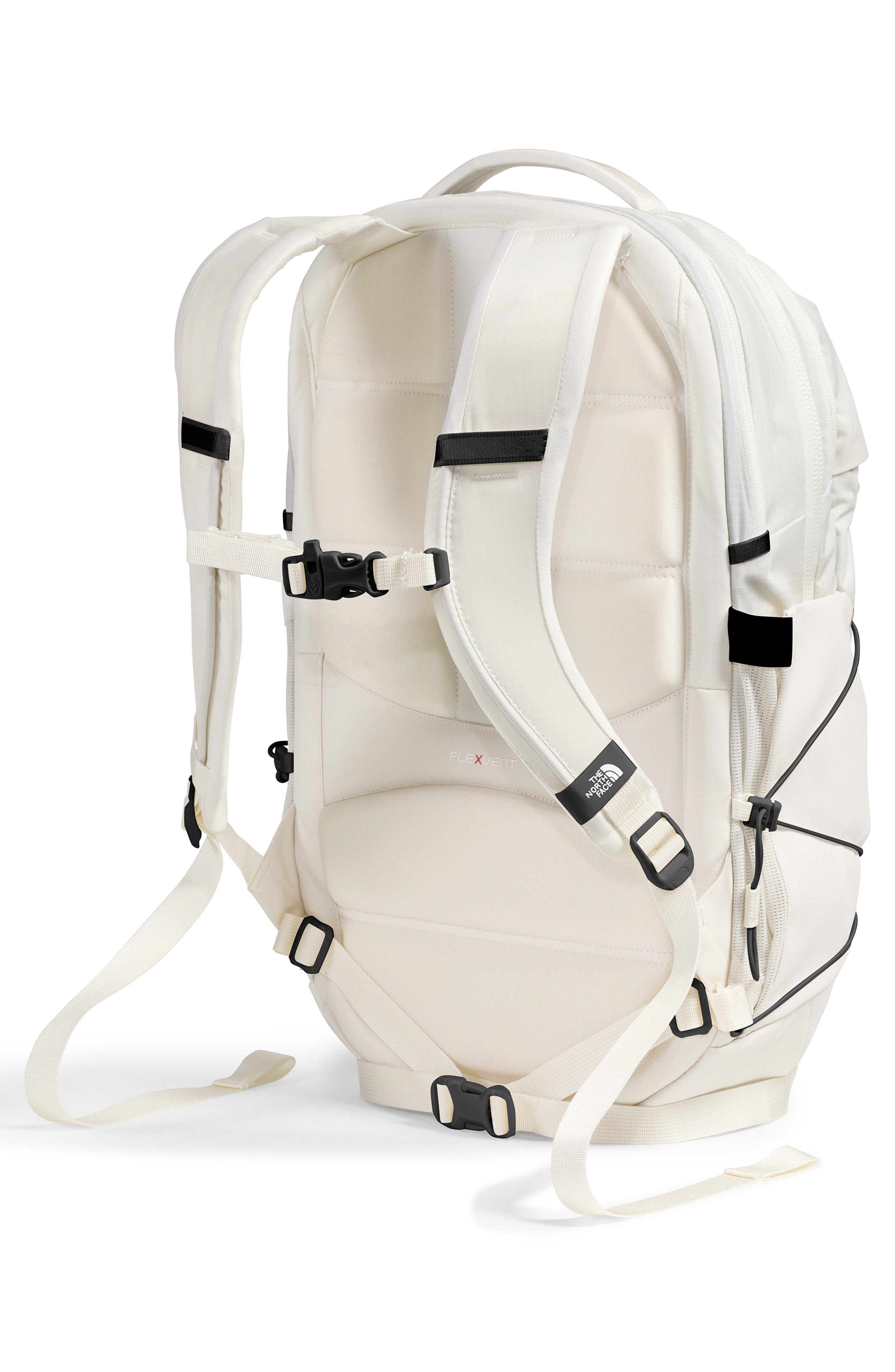 Borealis Water Repellent Backpack, Alternate, color, WHITE DUNE/ TNF BLACK