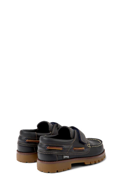 Camper Compas Deck Shoes In Blue