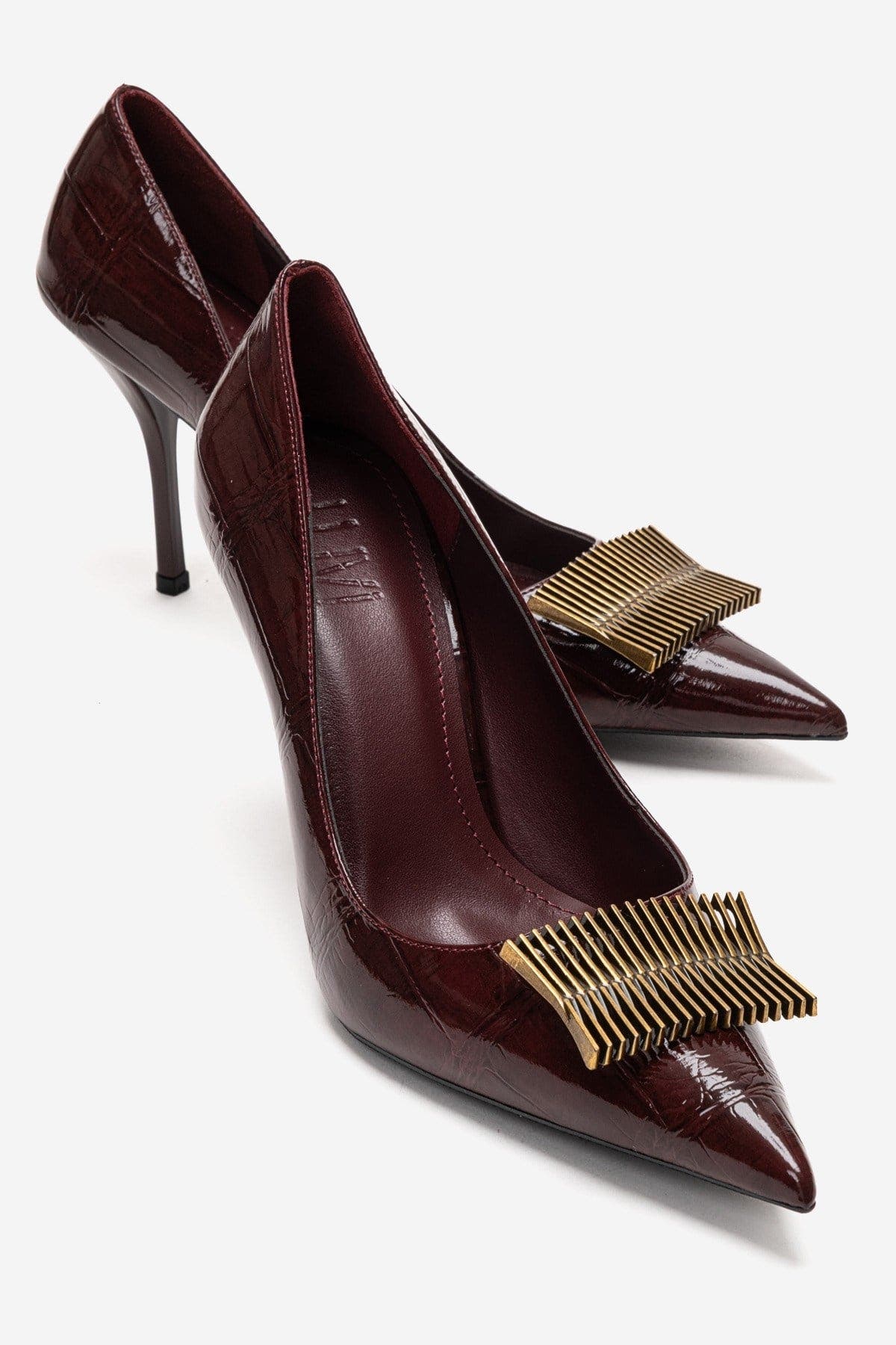  Burgundy Print
