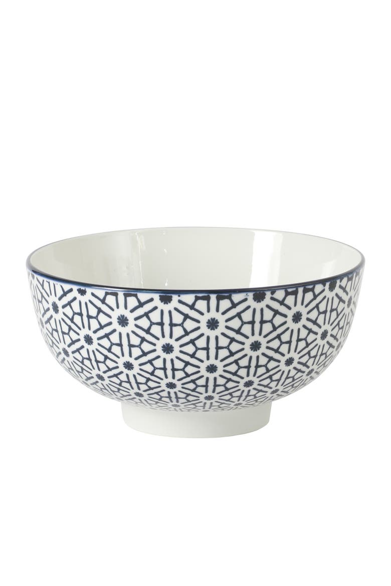 Castle Way Stoneware Serving Bowl Set, Alternate, color, Blue/White