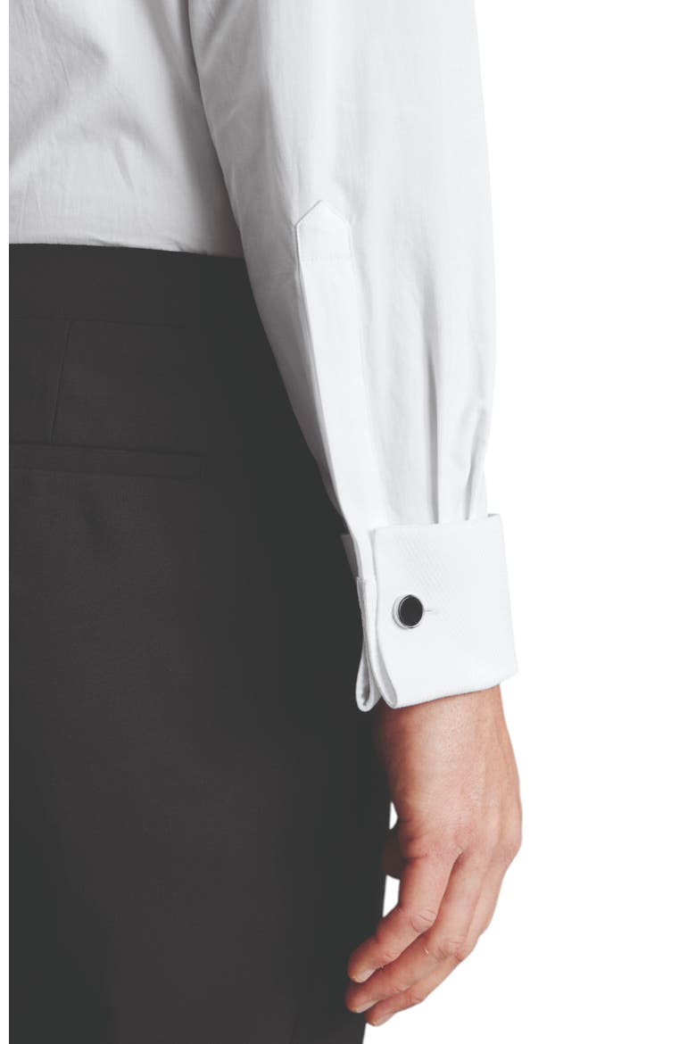 Bib Front Evening Shirt, Alternate, color, White