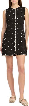 En Saison Heather Embroidered Minidress