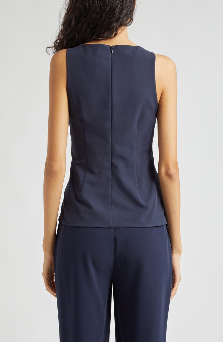 Cinq à Sept Kenna Twist Sleeveless Top, Alternate, color,