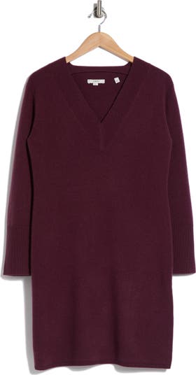 Vince Pullover outlets Midi Cashmere Blend Sweater Dress