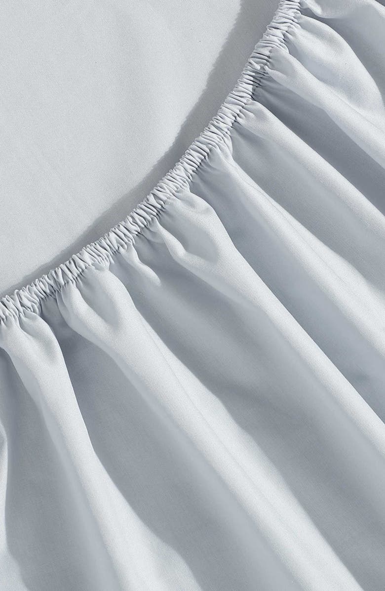 Vera Wang Egyptian Cotton Percale Sheet Set, Alternate, color, Light Blue