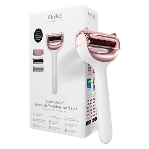 SmartAppGuided MicroNeedle Face & Body Roller | 9 in 1