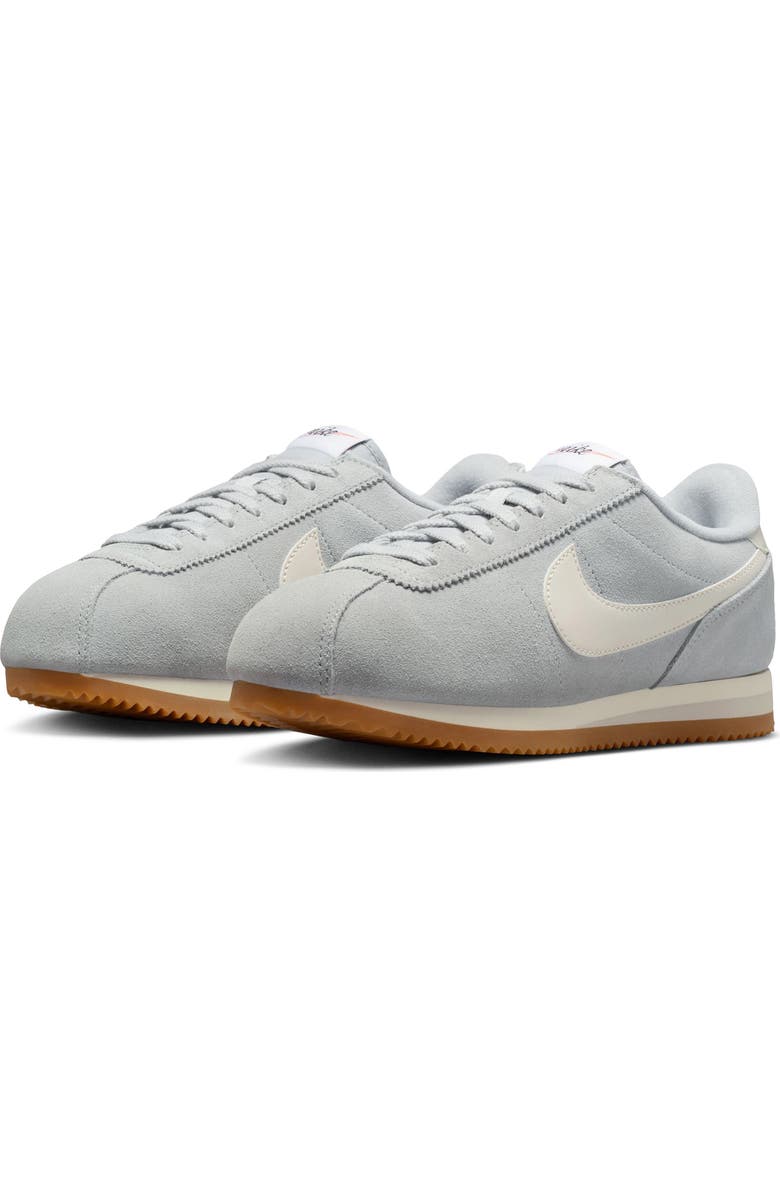 Nike Cortez Suede Sneaker, Main, color, Smoke Grey/ Light Brown/ Sail
