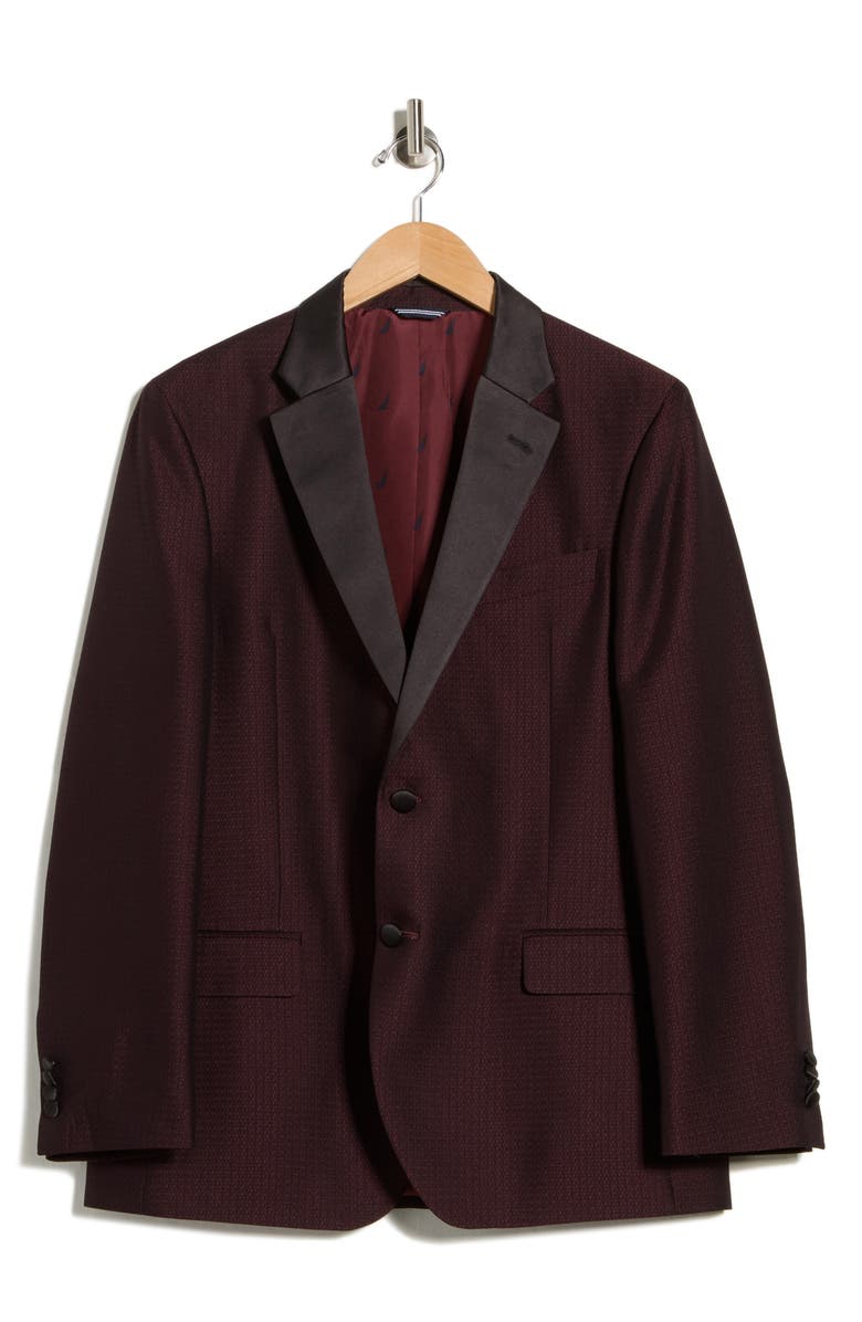 Nautica Burgundy Dinner Jacket, Alternate, color, Burgundy
