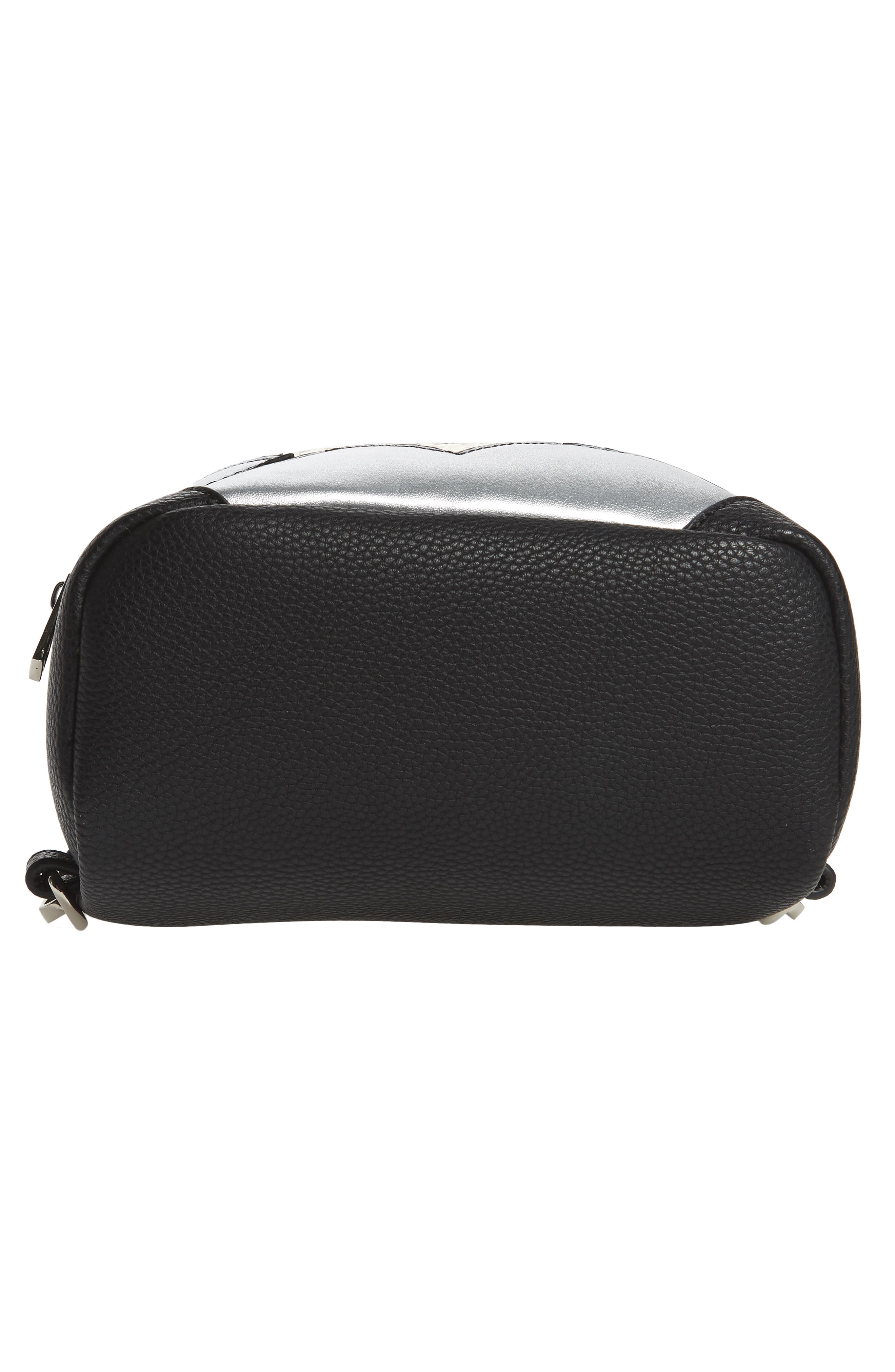 Greta Backpack, Alternate, color, BLACK METALLIC