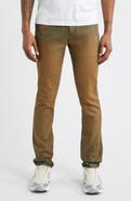 RtA Bryant Mid Rise Washed Skinny Jeans