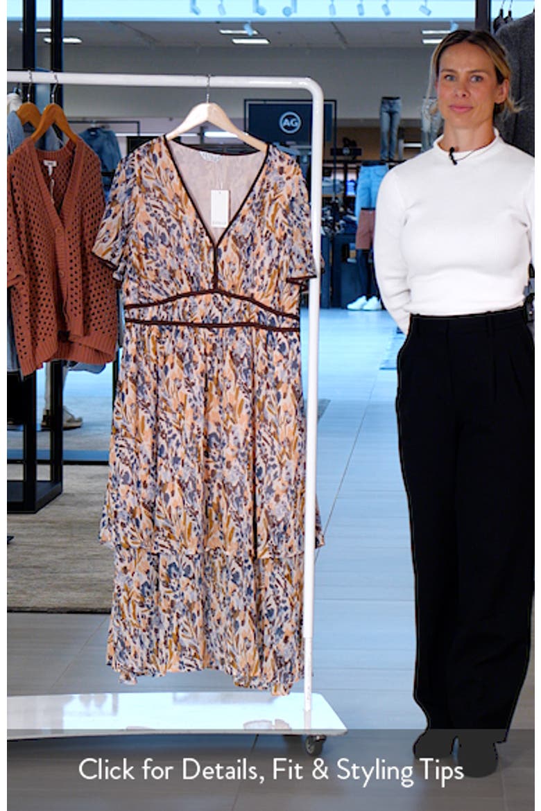 Bellarosa Print Maxi Dress video