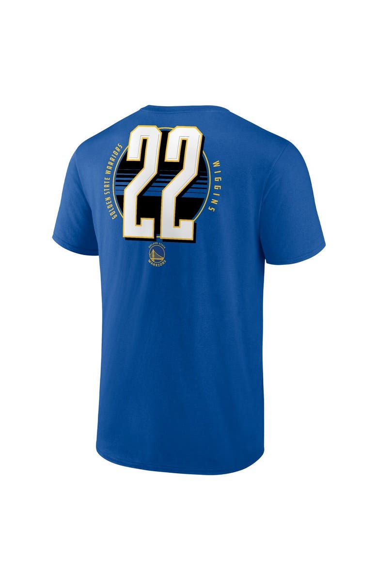 FANATICS Men's Fanatics Branded Andrew Wiggins Royal Golden State Warriors 2022 NBA Finals Name & Number T-Shirt, Alternate, color, 