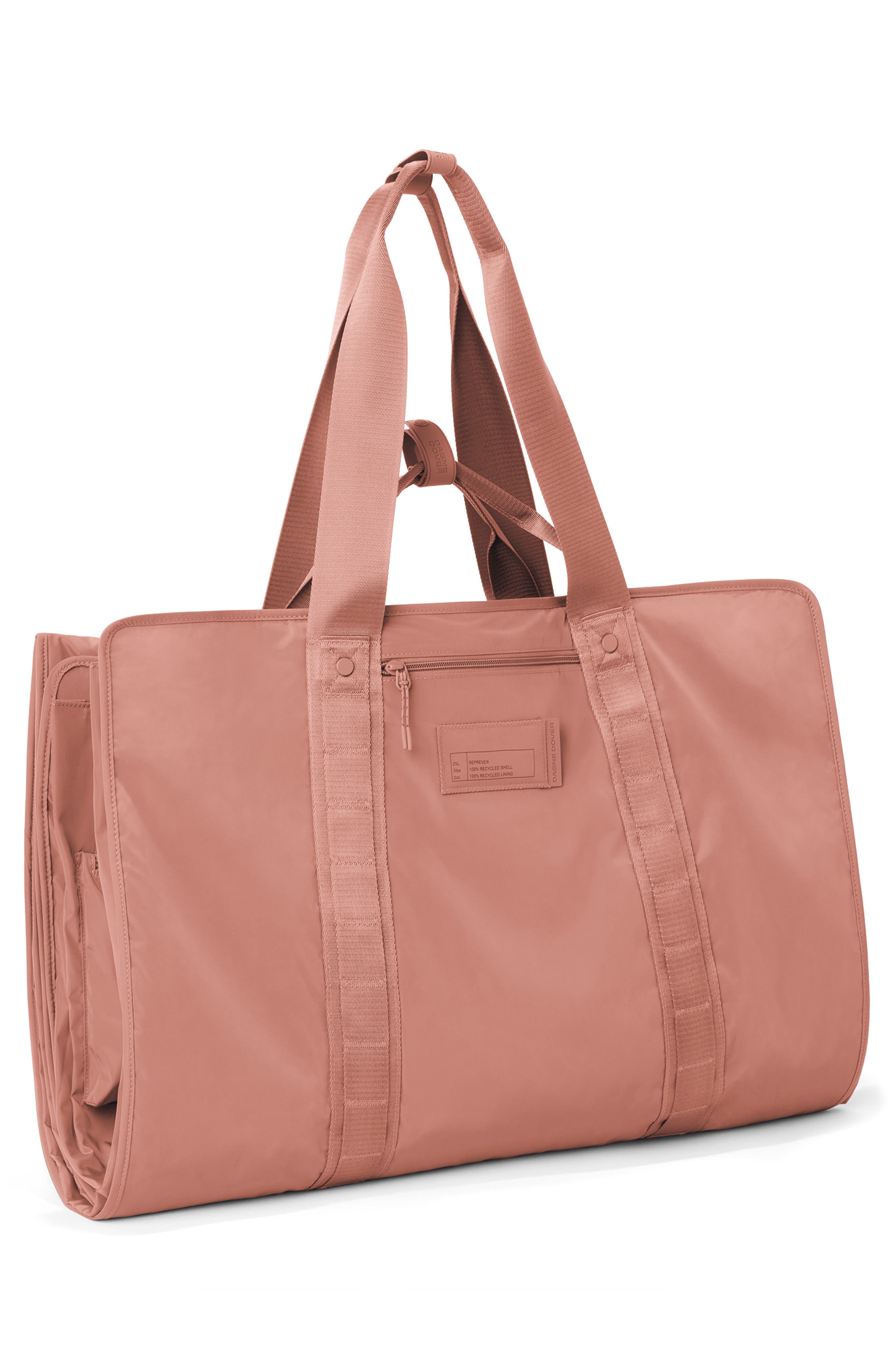 Dagne Dover Capri Garment Bag, Alternate, color, Warm Dust