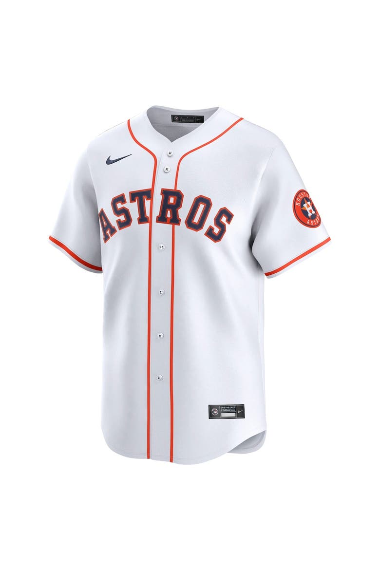 Men's Nike White Houston Astros Home Limited Jersey, Alternate, color, White