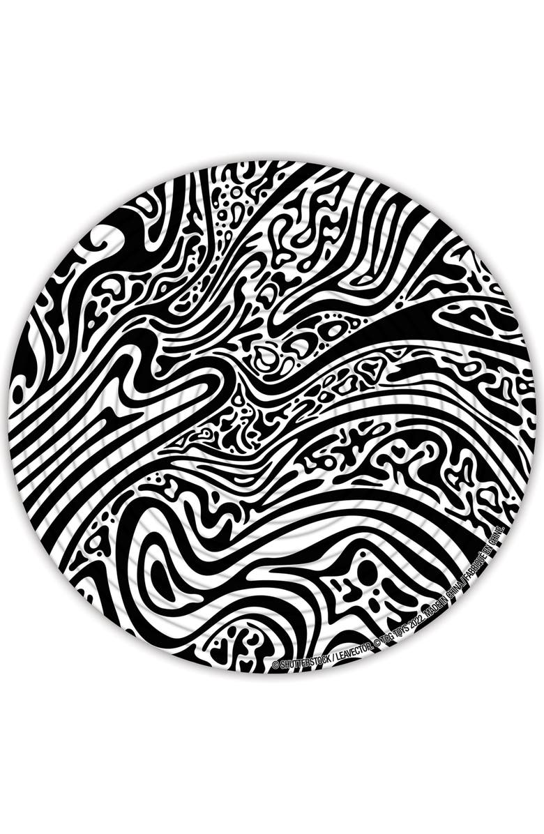 Spin Flip Puzzle Hypnotic 2L 14 Rings 2In1 Doublesided Puzzle, Alternate, color, Multicolored