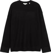 Vince Boiled Cashmere Crewneck Sweater