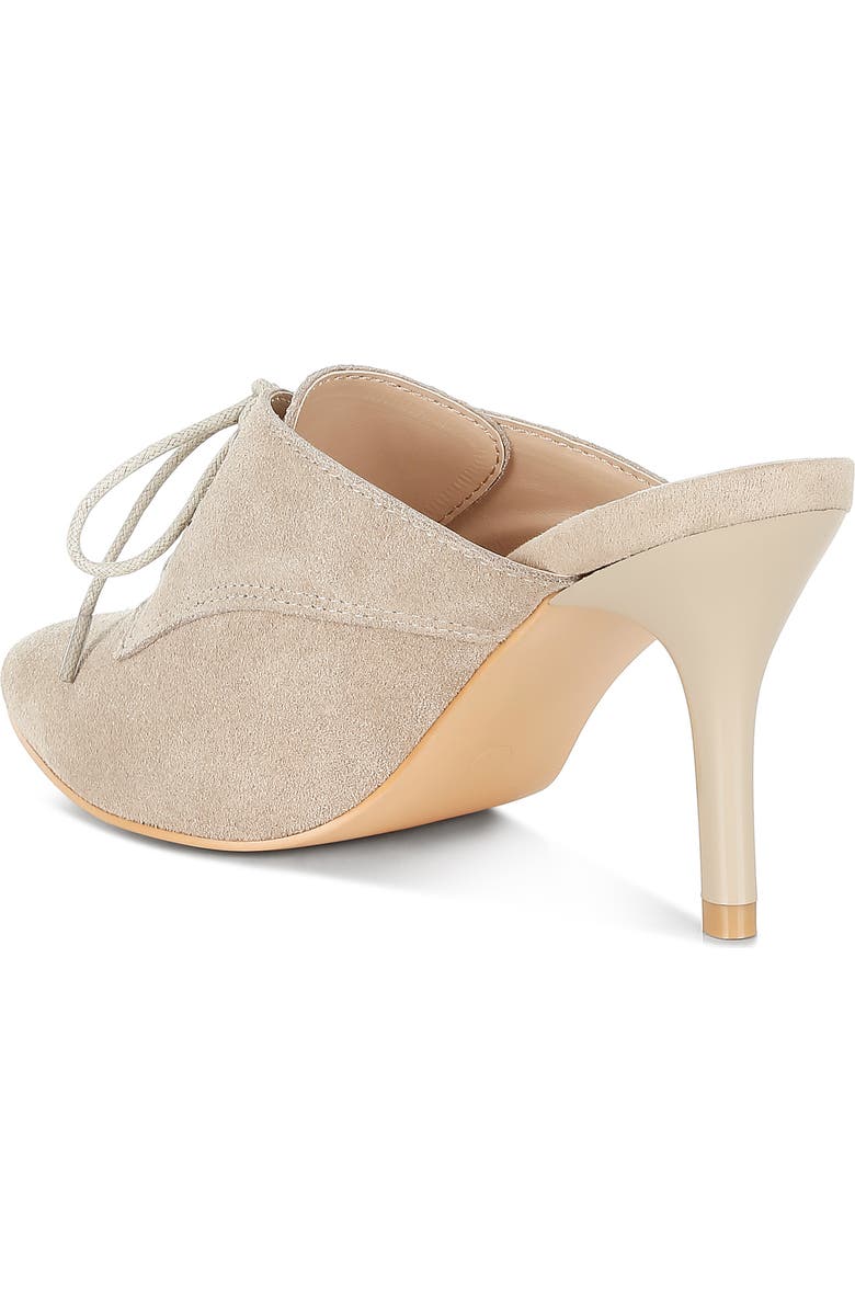 Rag & Co Miladi Stiletto Mule, Alternate, color, Beige