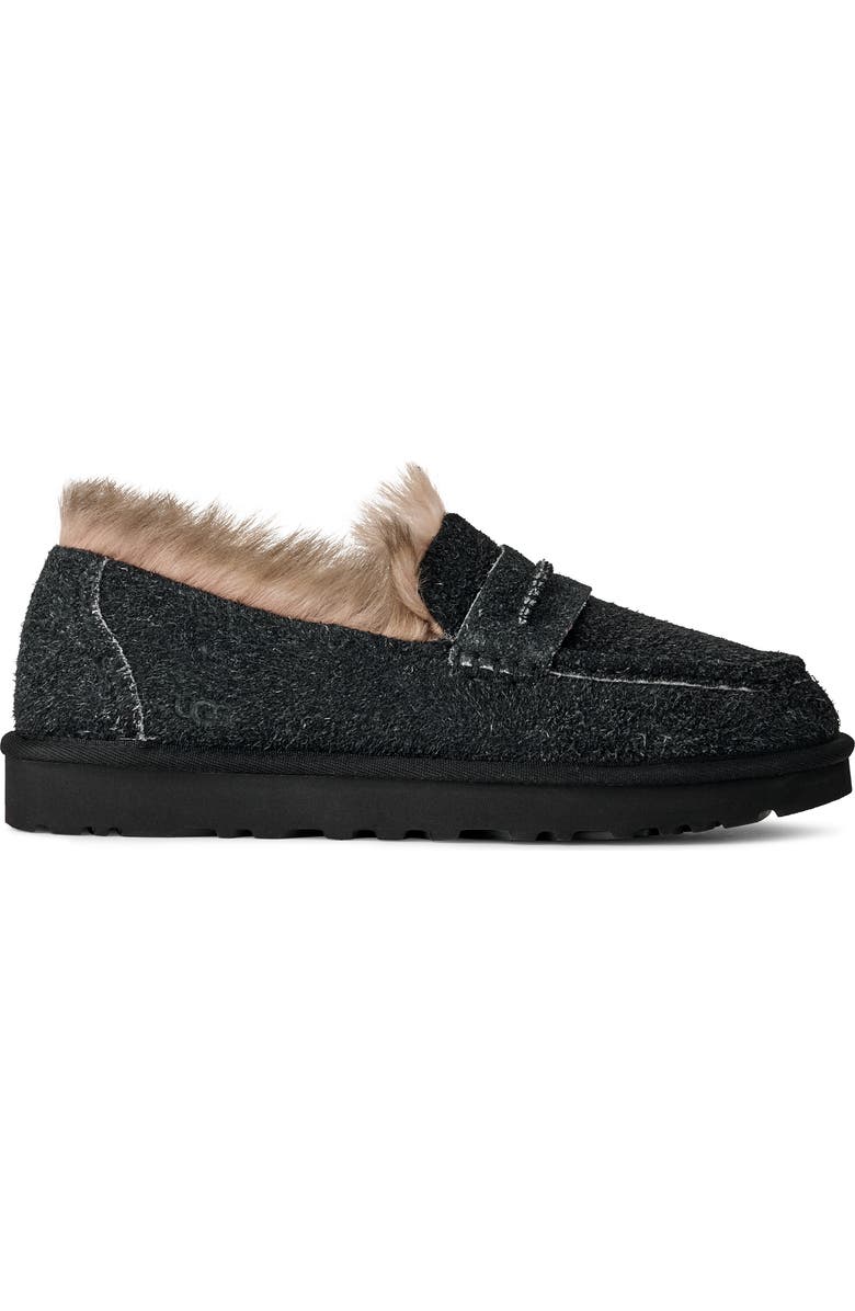 UGG<sup>®</sup> Ellis Wool Loafer, Alternate, color, Black