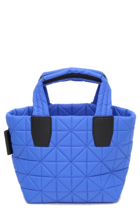 Mini Vee Water Repellent Quilted Nylon Tote