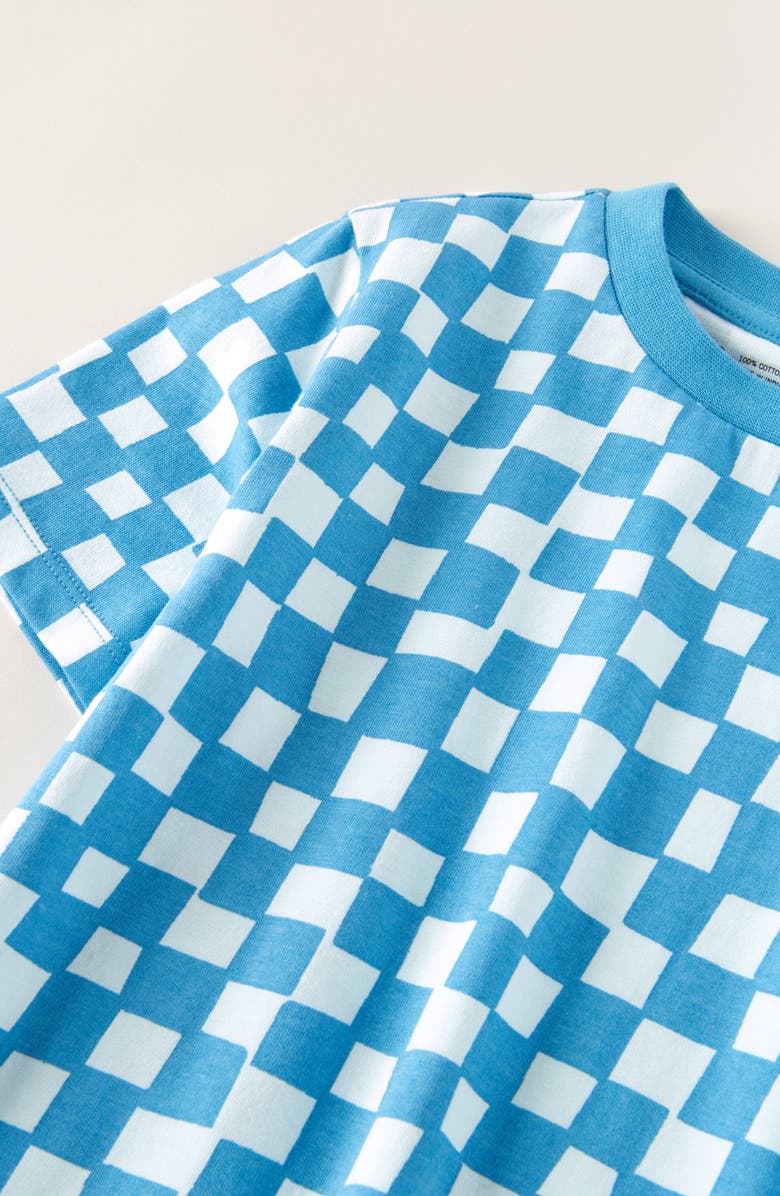Tucker + Tate Kids' Graphic T-Shirt, Alternate, color, Blue Heritage Arcade Check
