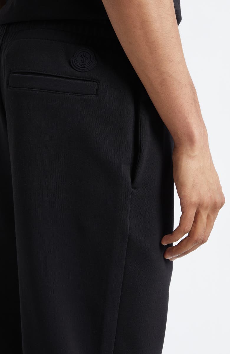 Moncler Cotton Joggers, Alternate, color, Black