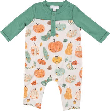 Crayon Pumpkins Romper
