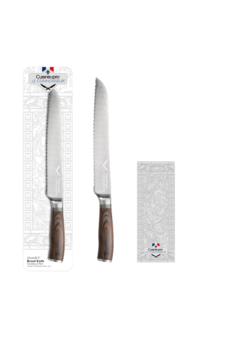 LE CONNOISSEUR™ 8.5in Bread Knife, Alternate, color, Silver