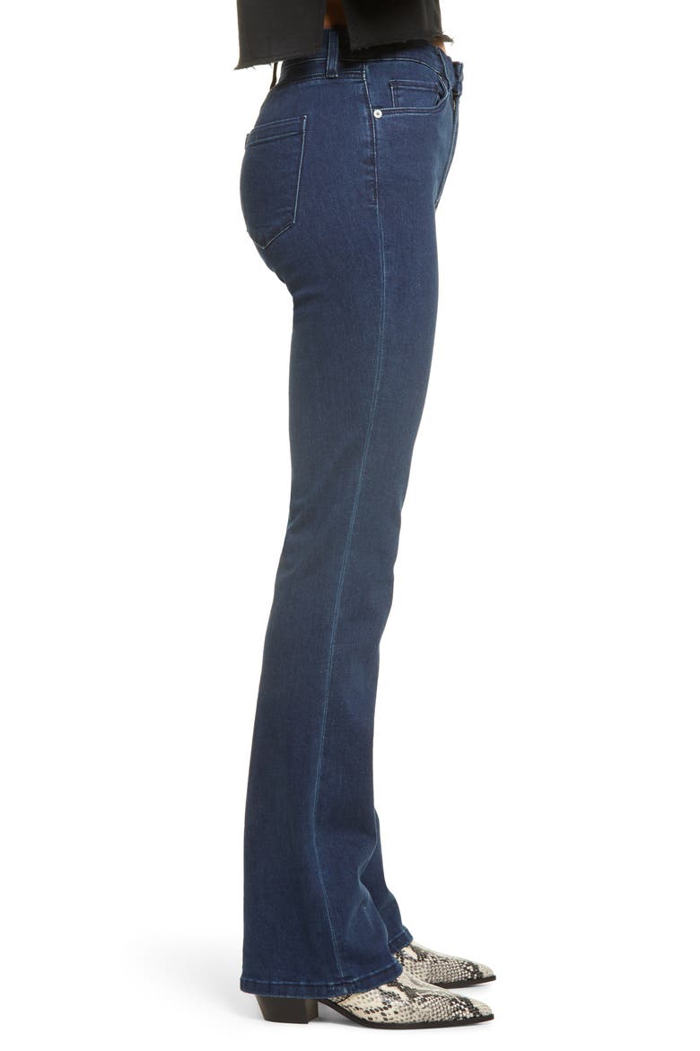Hoyt Mini Bootcut Jeans, Alternate, color, BOOK SMART