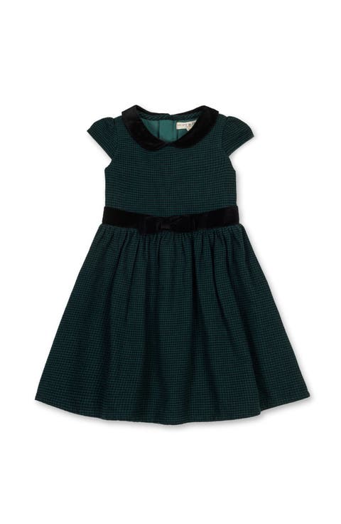 Kids' Organic Flutter Sleeve Peter Pan Collar Party Dress (Toddler, Little Kid and Big Kid)