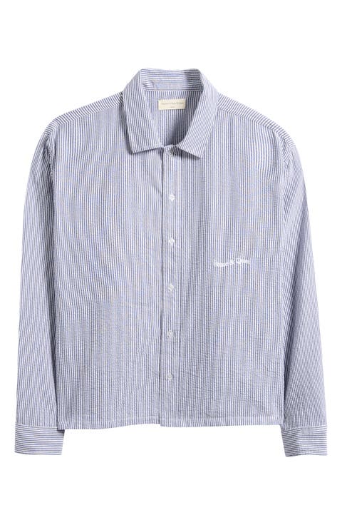 Wordmark Button-Up Shirt