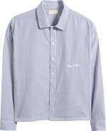 Museum of Peace & Quiet Wordmark Button-Up Shirt