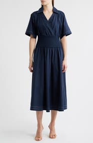 BOSS Dakari Faux Wrap Dress