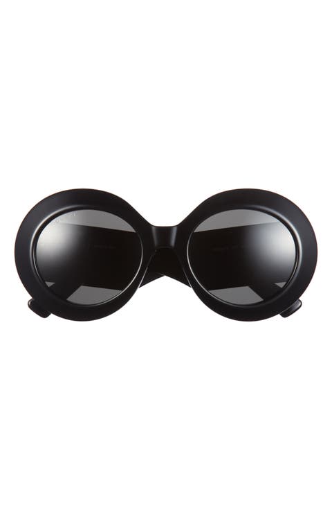 54mm Round Sunglasses