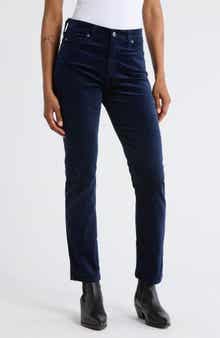 AG Mari Mid Rise Ankle Slim Straight Leg Jeans