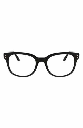 Oscar de la Renta 54mm Square Blue Light Blocking Reading Glasses