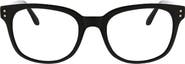 Oscar de la Renta 54mm Square Blue Light Blocking Reading Glasses