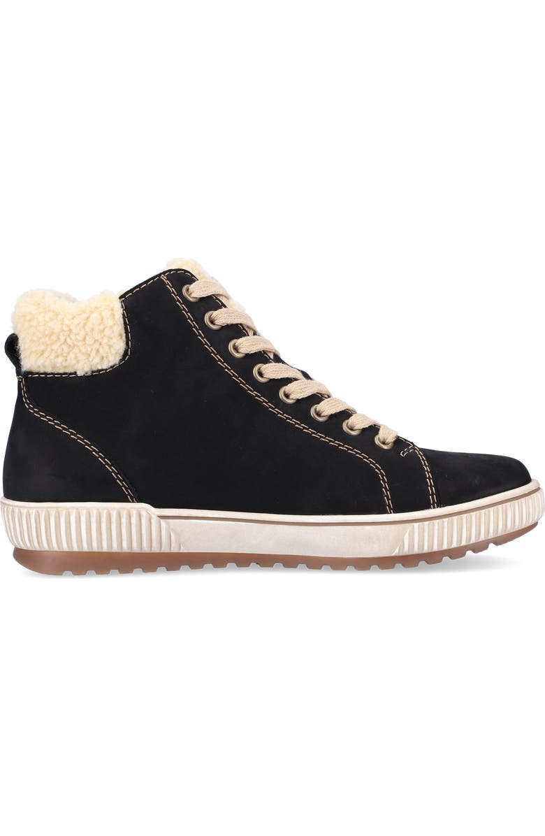 REMONTE Maditta 70 Faux Shearling Trim Sneaker, Alternate, color,