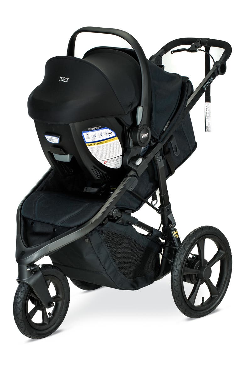 Wayfinder™ Jogging Stroller Infant Car Seat Adapters, Alternate, color, BLACK
