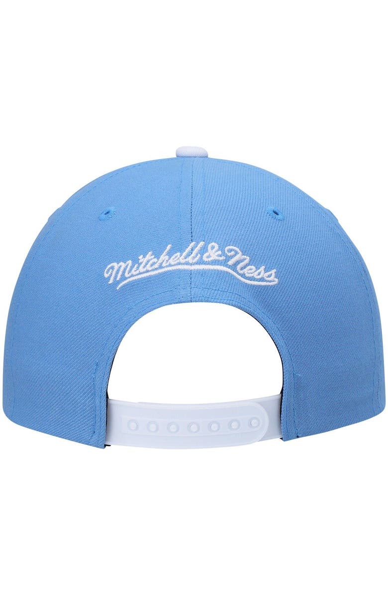Mitchell & Ness Men's Mitchell & Ness x Lids Powder Blue/White Los Angeles Lakers Hardwood Classics Reload 3.0 Snapback Hat, Alternate, color, 