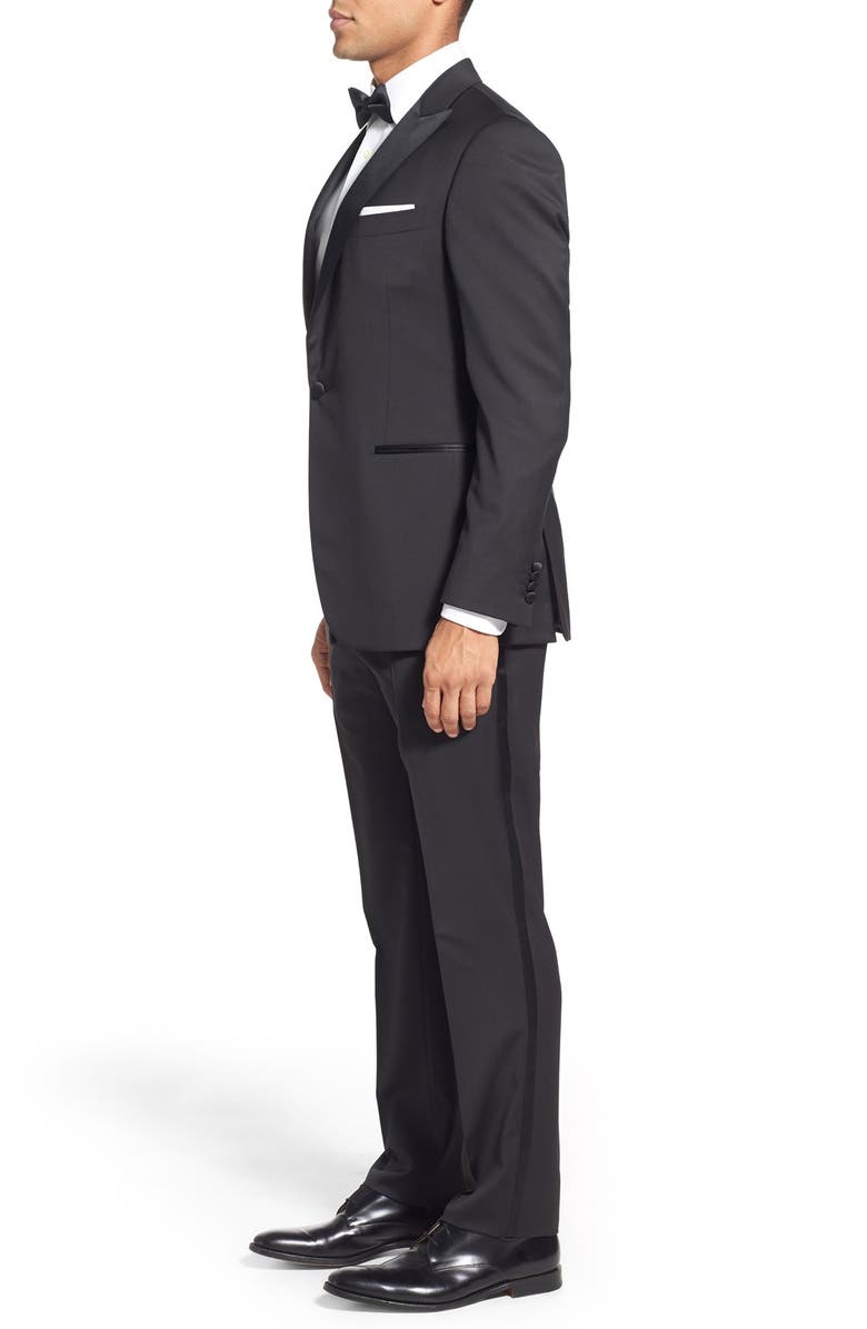 Pal Zileri Classic Fit Wool Tuxedo, Alternate, color, 