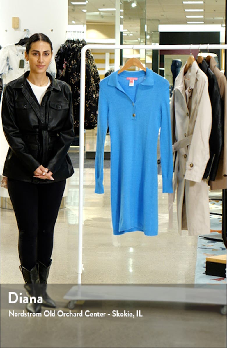 Lizona Long Sleeve Sweater Dress, sales video thumbnail