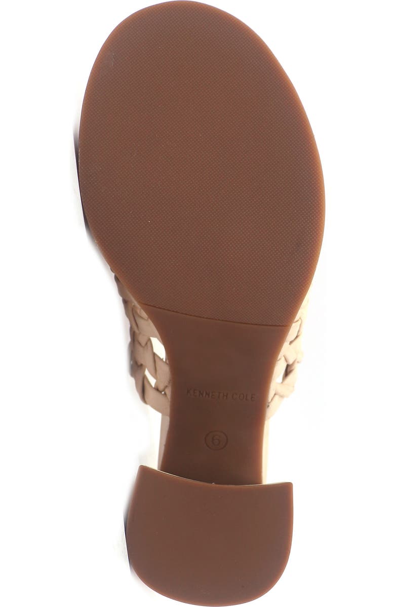 Kenneth Cole Solara Slide Sandal, Alternate, color, Cream Leather