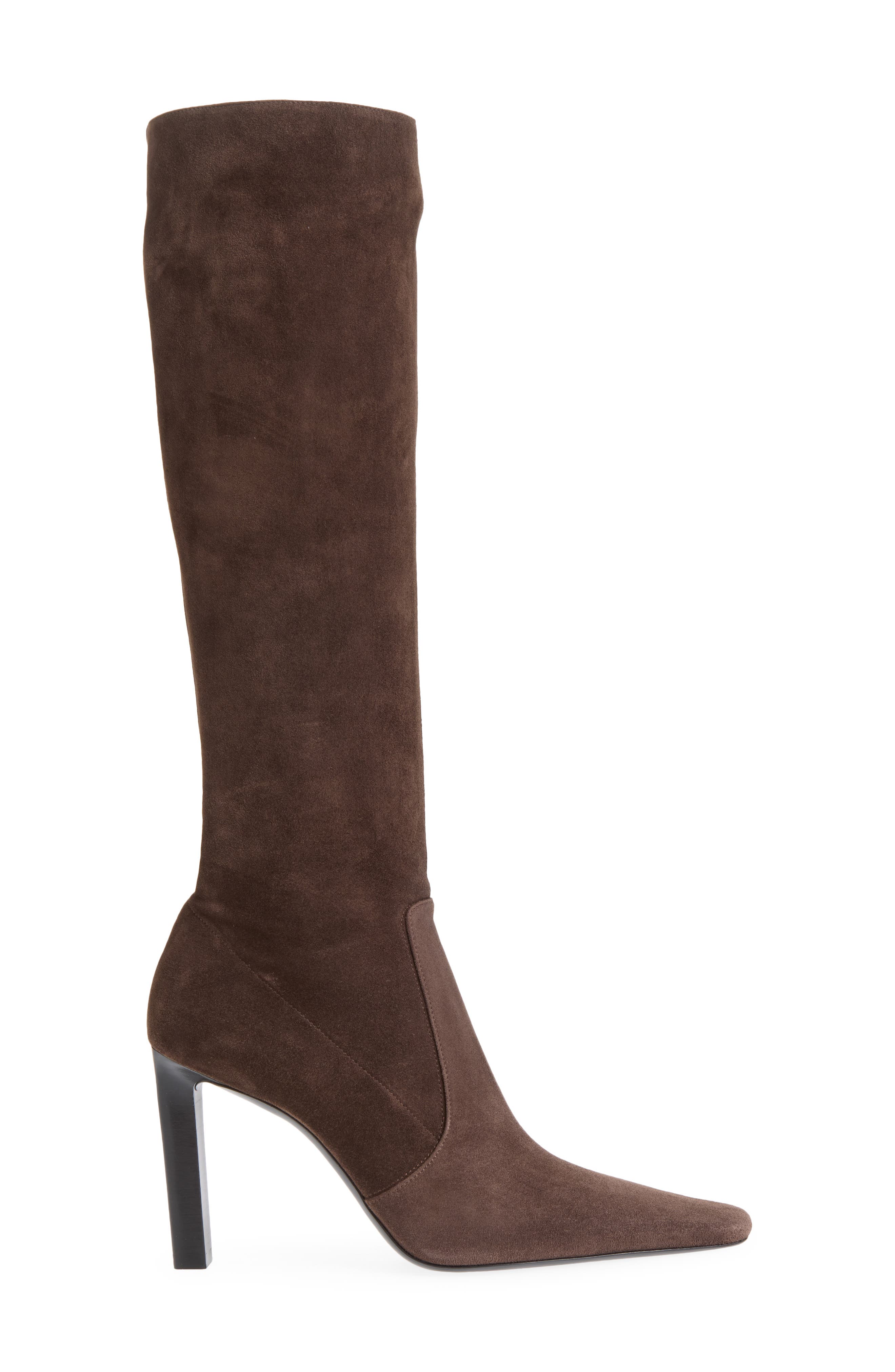 Francoise Knee High Boot, Alternate, color, BROWN