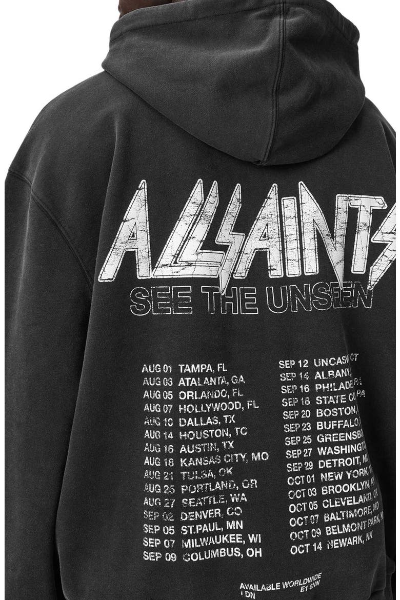Chromium Graphic Hoodie, Main, color, WASHED BLACK