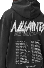 AllSaints Chromium Graphic Hoodie