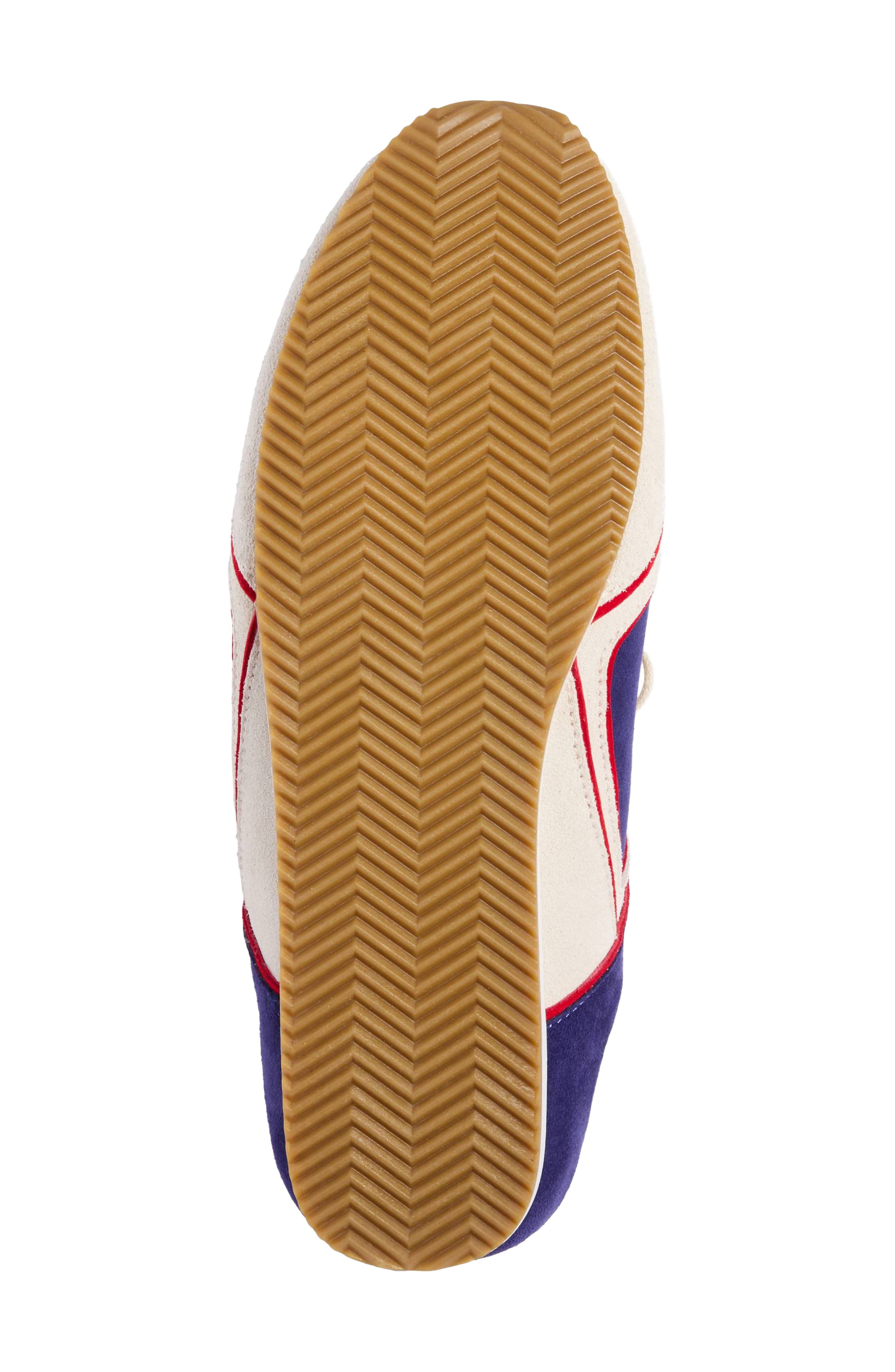 Uptown Slide Sneaker, Alternate, color, BONE/EGGPLANT/RED